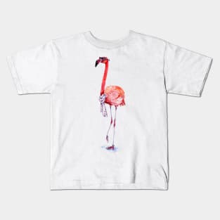 Pink Flamingo Kids T-Shirt